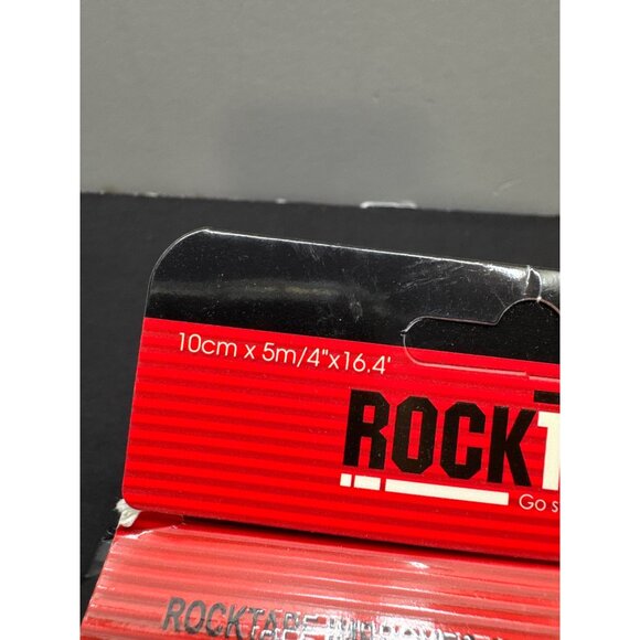 RockTape Kinesiology Tape 10cm x 5m Red Black Athletic Support - Picture 2 of 8